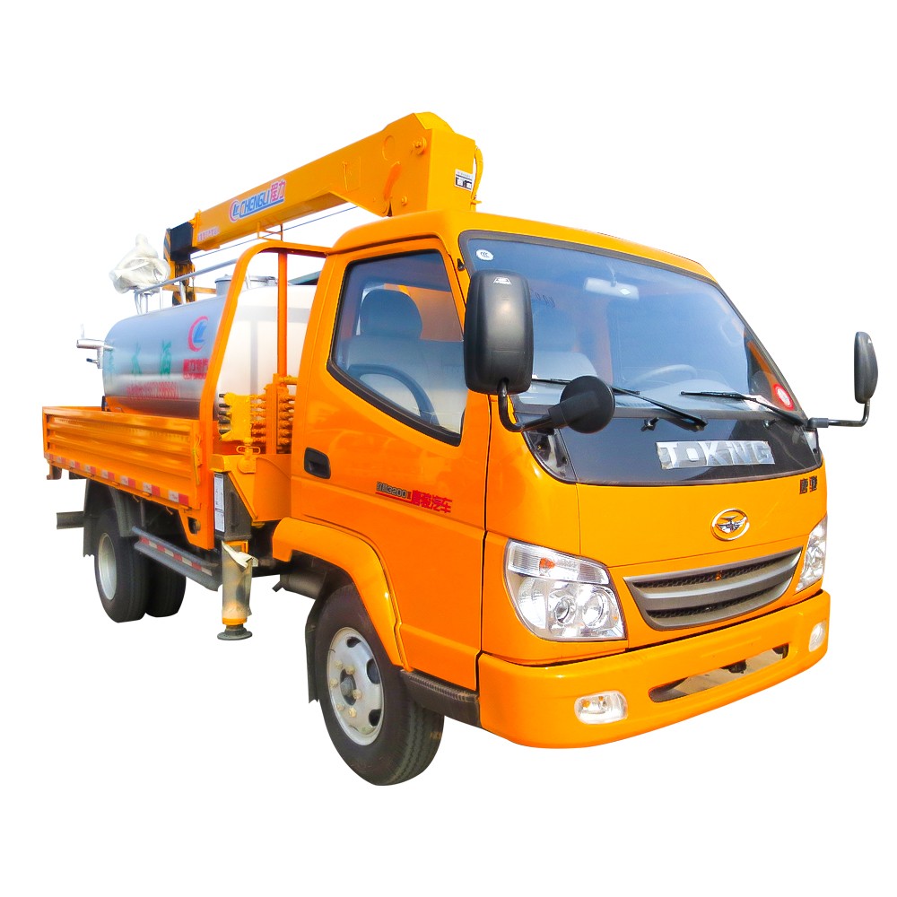 6 Wheel Telescopic Boom Truck Mounted Crane