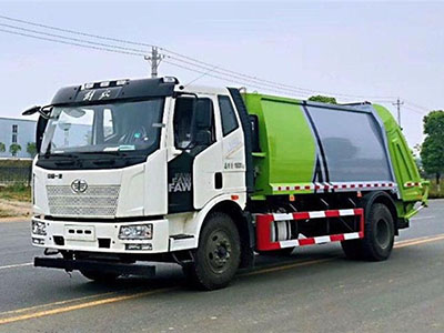 解放J6压缩垃圾车 国六
