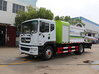 国六东风多利卡D9抑尘车(60-120米雾炮)