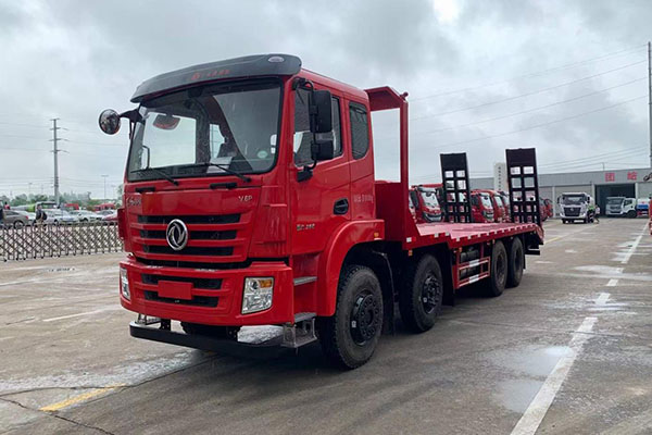 东风锦程前四后八平板运输车